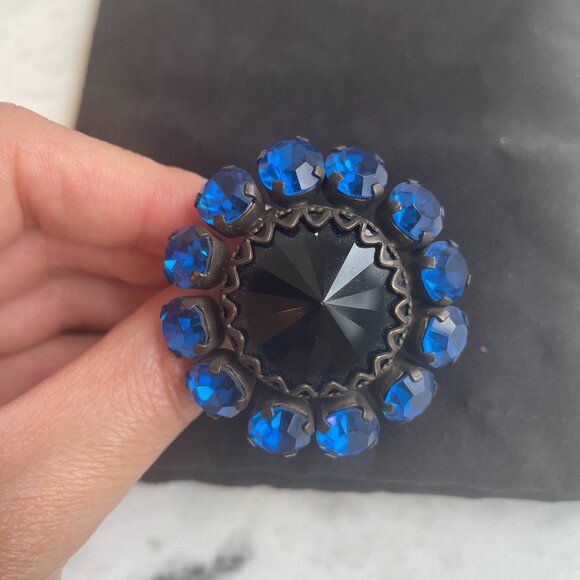 Diana Broussard floral ring - Picture 1 of 3